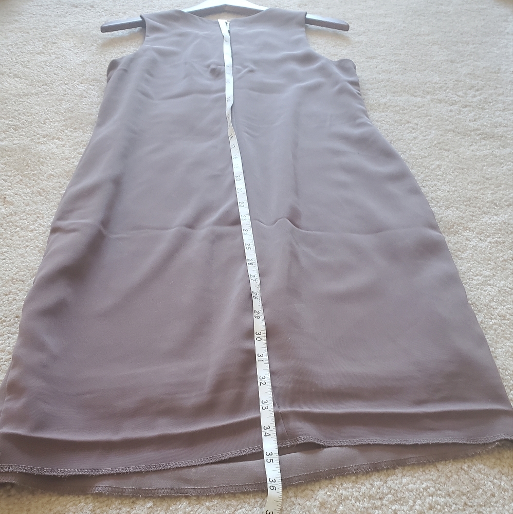 Forever 21 Essentials Gray/Green Career Dress - Picture 5 of 5